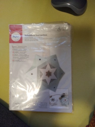 Rayher schablone sternenbox - schablone,
