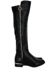 Lange knielehüge schwarze