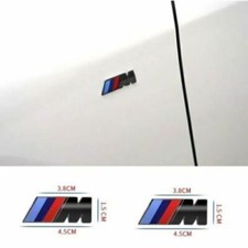 2x BMW M Seitenflügel Emblem