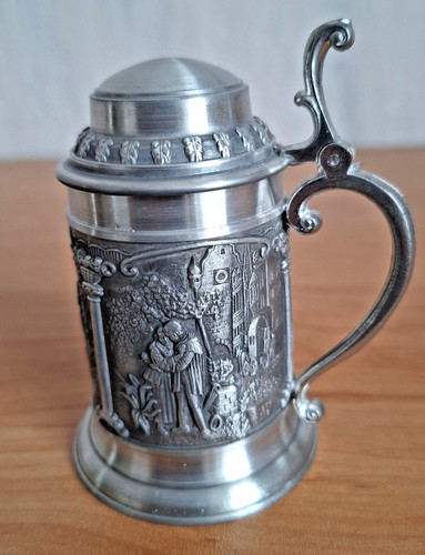 Zinnkrug mit deckel - zinnkrug,