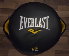 Everlast Schlagpolster/Trainingsschild Punch Shield C3 rund schwarz Leder