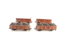 Märklin H0 Hochbordwagen DB  Set -mit Kohle -diverse Güterwagen ohne OVP    #P  