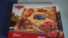 EICHHORN 10 tlg. Steckpuzzle Holzspielzeug Puzzle Cars Auto Rennen