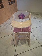 Schöner "Roba Puppenhochstuhl aus Holz"