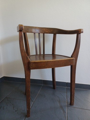 Vintage armlehnstuhl - 1/2,