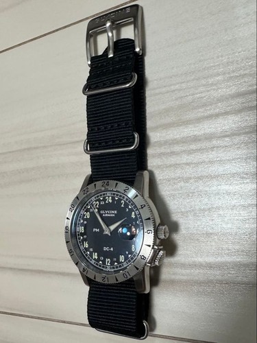 Glycine airman 42mm stahl - airman,
