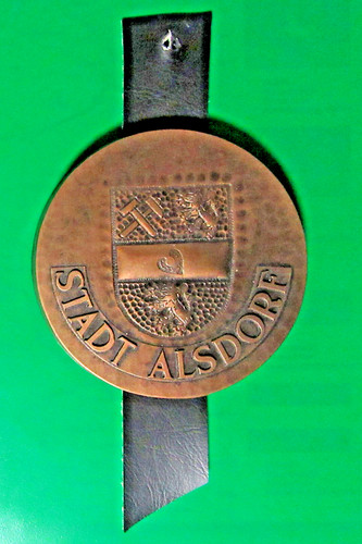 Bergbau alsdorf medaille - bergbau,