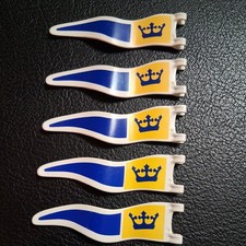 Playmobil (R) Ritter- Fahne - Flagge  5 St -  ZUSTAND Sehr Gut