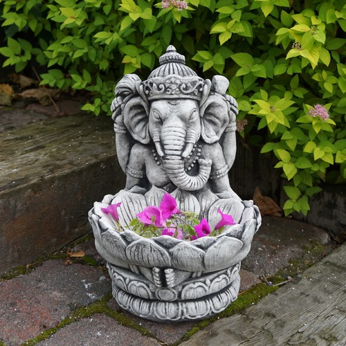 Göttlicher ganesha steinfigur - göttlicher,