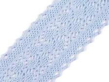 Klöppelspitze aus Baumwolle