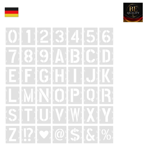 Stück buchstaben zahlen - buchstaben,