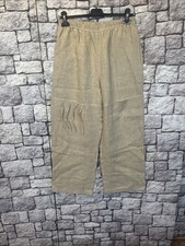 Leinen Pur Schlupf Hose Lagen
