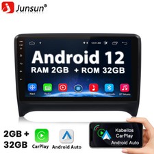 Für Audi TT MK2 8J 2006-2014 Android Doppel Din Autoradio GPS Bluetooth WiFi DAB