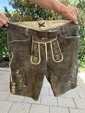Hochwertige Hirschlederhose