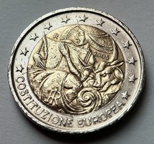 2 Euro 2005 | Italien | Vertrag EU-Verfassung | COSTITUZIONE EUROPA | KM# 245