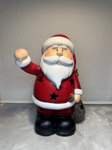 Weihnachtsmann dekofigur - weihnachtsmann,
