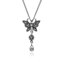 Jugendstil stil rund markasit - rund,