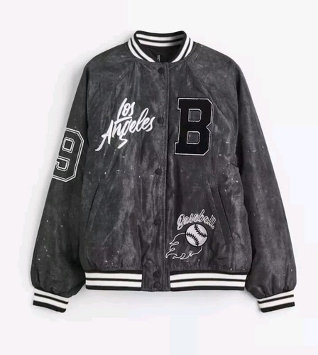 Jacke baseballjacke bestickt - jacke,