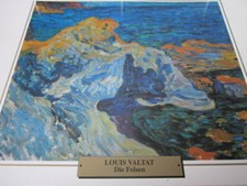 Kunstdruck Fauvismus Louis Valtat Frankreich Les Roches die Felsen 1900