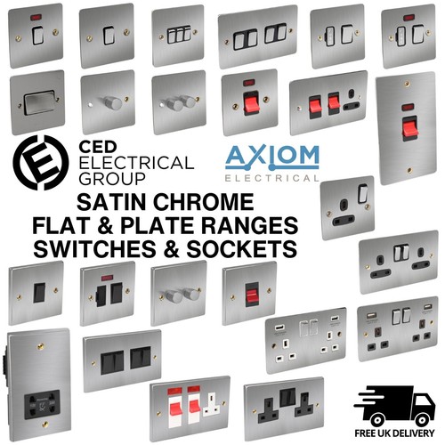 Ced satin chrom schalter - ced,