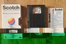 Scotch VHS Videorecorder Reinigungscassette Reinigungskassette