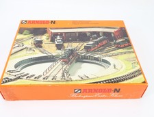 Arnold N 6388 Gleismaterial Bausatz Hand Drehscheibe / Antrieb nachgerüstet OVP