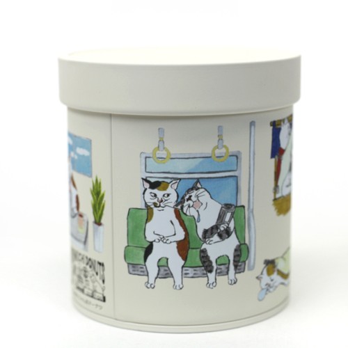 Teedose katzen japanische - teedose, katzen,