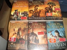 6x Historische Romane von  Simon Scarrow ► ungelesene  Mängelexemplare