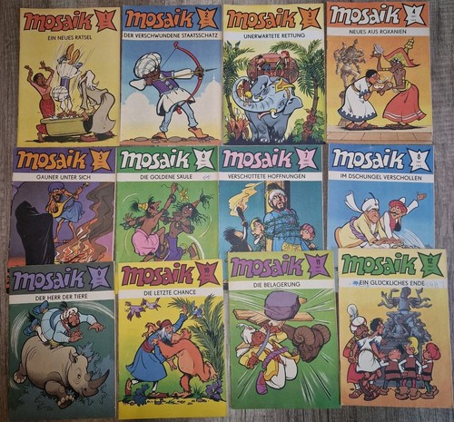 Comic hefte mosaik alt - comic,
