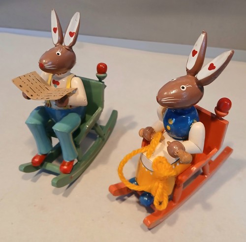 Altes erzgebirge osterhase - erzgebirge,