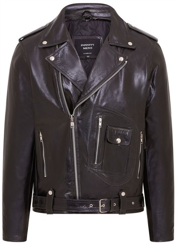 Herren schwarz retro brando - herren,