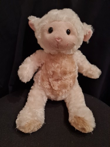 Stofftier schaf weiß - schaf,