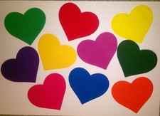 Rainbow Delight Herzen