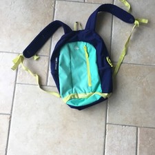 Kleiner Rucksack Kinder Blau Grün Decathlon Quechua Arpenaz 15 Junior