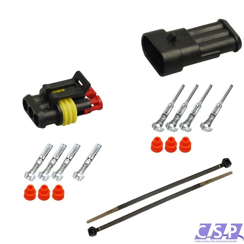 Amp superseal stecker set - stecker,