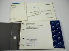 Linde L12-50 12-51 L16-50 L16-51 Betriebsanleitung Ersatzteilkatalog Scheckheft