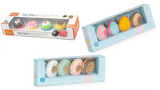 3er Set Cupcakes Macarons