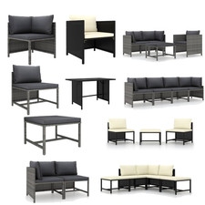 Garten-Sofagarnitur Garnitur