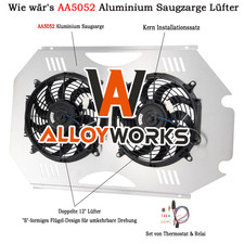 Doppellüfter Kühlerlüfter