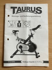Indoor Cycle Taurus IC70 Pro mit Bodenschutzmatte