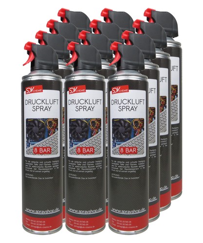 Druckluftspray 12x 600ml air - 12x,