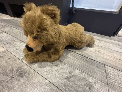 Steiff braunbär liegend - 10",