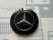 Emblem Lenkradstern schwarz