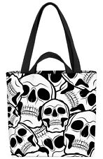 Totenkopf Biker Skelett Tasche