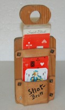 Skatbrett Wandschmuck mit Spielblock & Skatkarte ASS Altenburger Spielkarte