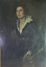 grossformatiges Portrait einer