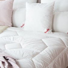 PARADIES Bettdecke Prima Bio, Kunstfaser-Füllung, Bio-Baumwollgewebe