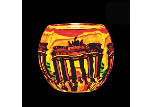 Leuchtglas windlicht mit - windlicht,