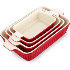 Auflaufform Set Keramik 4-tlg