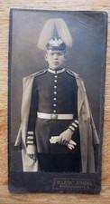 Altes Kabinett Foto Infanterie